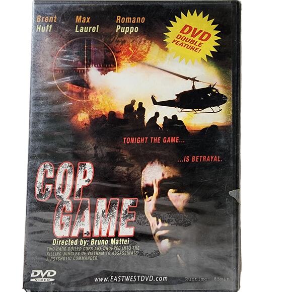 Cop Game / Chinese Caper  DVD Double Feature Bruno Mattei Geoffrey Deuel - Picture 1 of 2